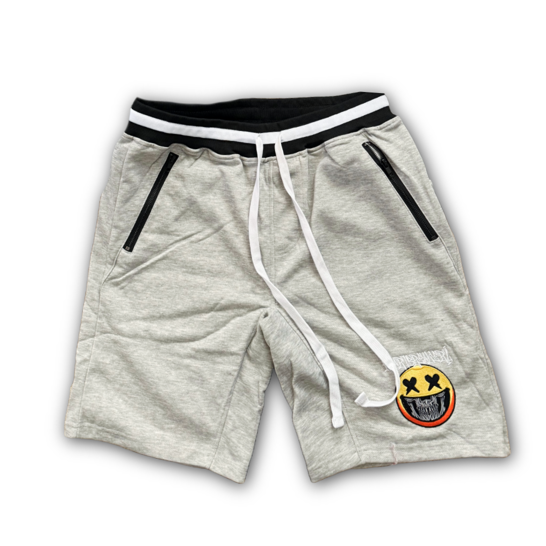 Fake Smiles Zipper Pocket Shorts